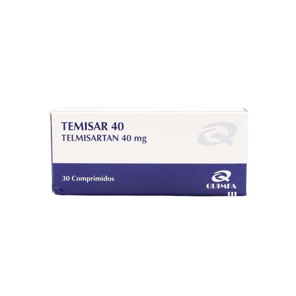 TEMISAR 40MG TABL. CAJA X 30