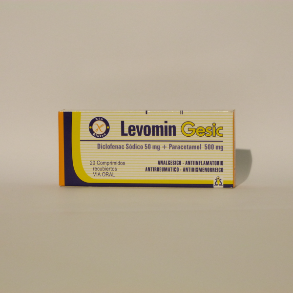 LEVOMIN GESIC T-REC CAJA X 20
