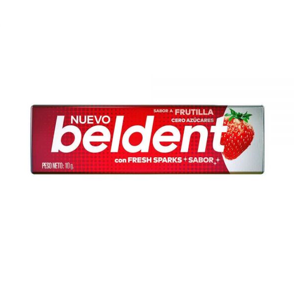 BELDENT CHICLE FRUTILLA POSEIDON 20X20