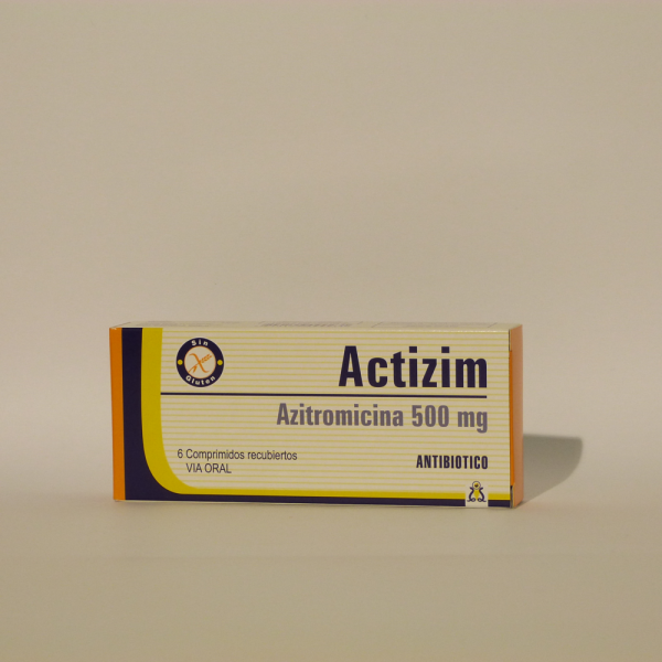 ACTIZIM 500MG T-REC CAJA X 6