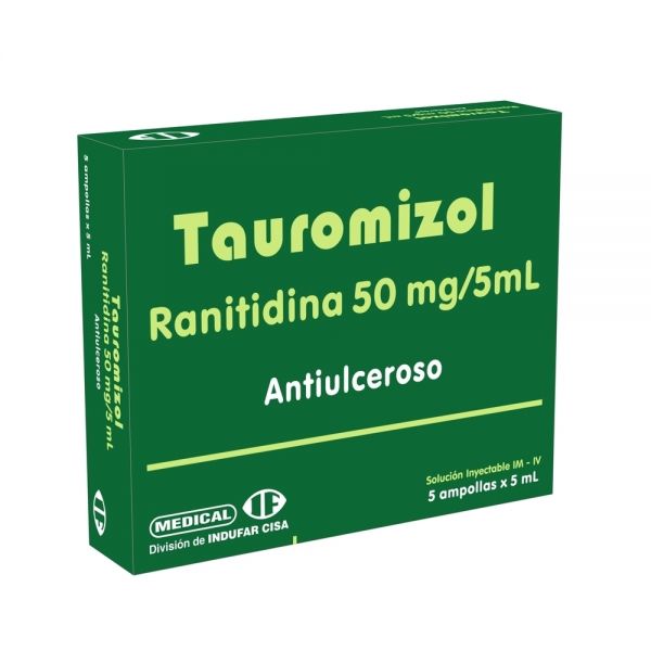 TAUROMIZOL 50MG AMP X 1