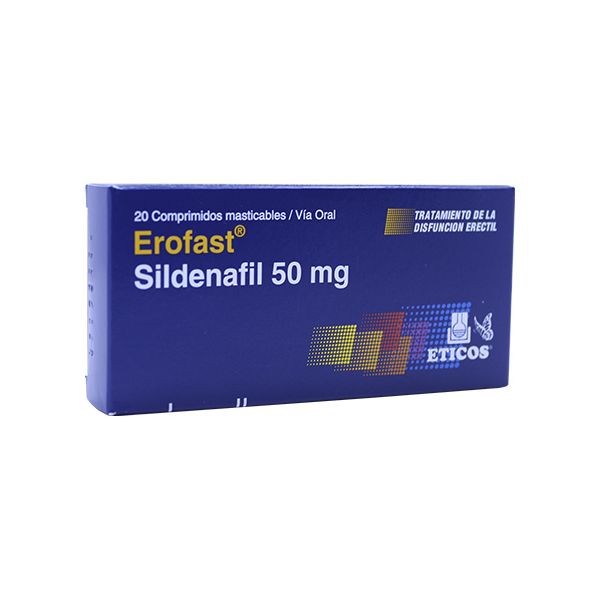 EROFAST 50MG TAB-M CAJA X 20