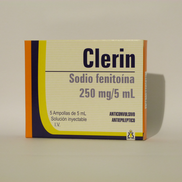 CLERIN 250MG ENDOV AMPOLLA X 5 X 5 ML