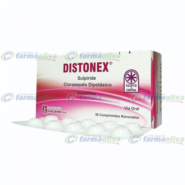 DISTONEX 50MG CO-RAN CAJA X 30