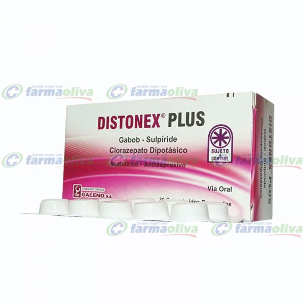 DISTONEX PLUS 2.5MG TABL. CAJA X 30
