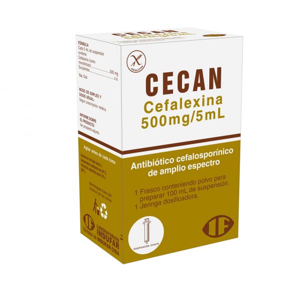 CECAN 500MG SP-OR FRASCO X 100ML