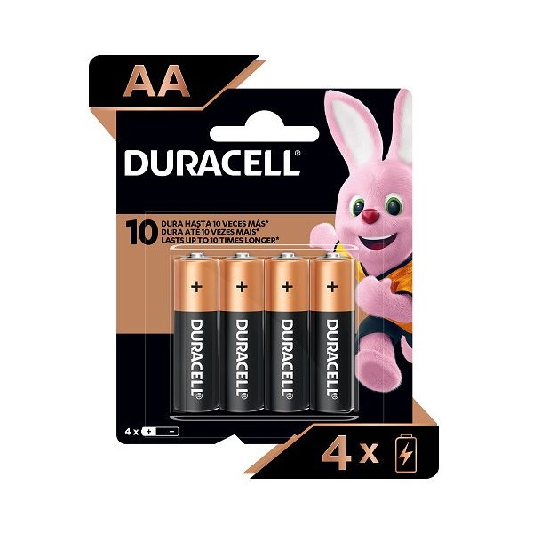 DURACEL PILAS 2A X 4 UNID. 1500 B4
