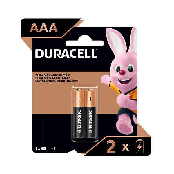 DURACEL PILAS 3A X 2 UNID. 2400 B 2