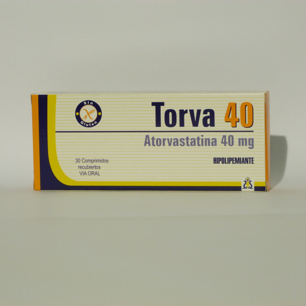 TORVA 40MG COMP. CAJA X 30