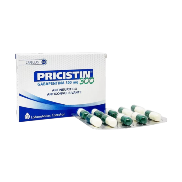 PRICISTIN 300MG CAPS CAJA X 30