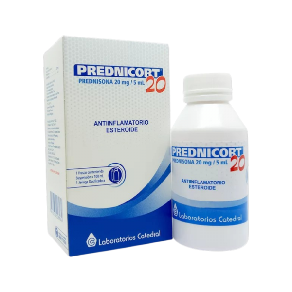 PREDNICORT 20MG SP-OR FRASCO X 100ML