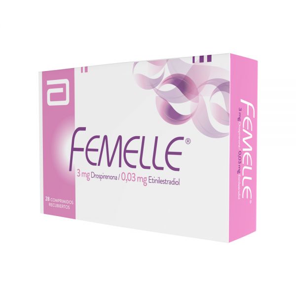 FEMELLE 3 MG CAJA X 28