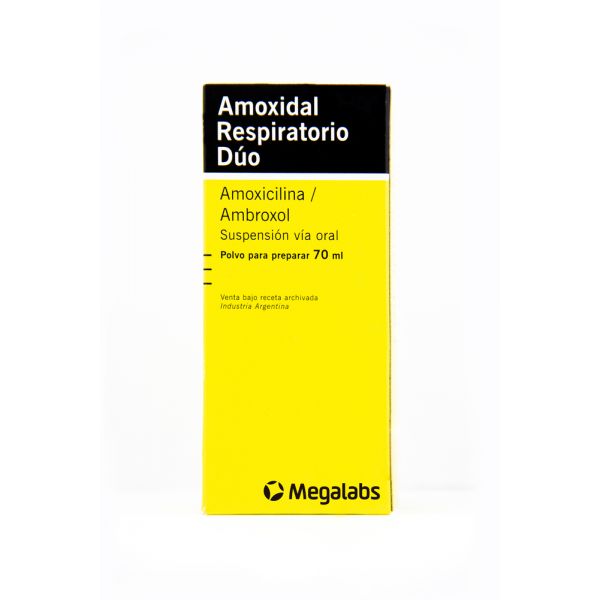AMOXIDAL RESPIRATORIO DUO SIN CONCENTRACION SP-OR CAJA X 70ML