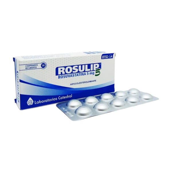 ROSULIP 5MG T-REC CAJA X 30