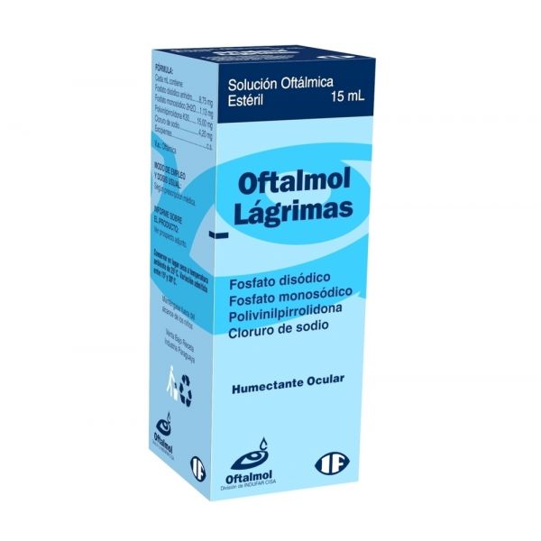 OFTALMOL LAGRIMAS 7MG GT-OF FRASCO X 15ML