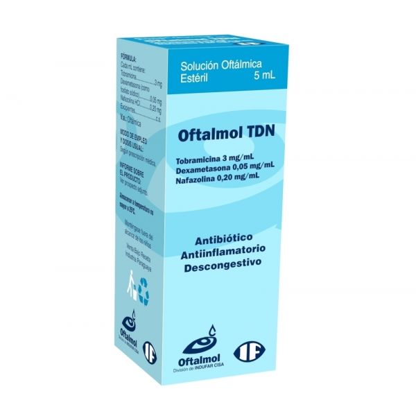 OFTALMOL TDN 1MG GT-OF FRASCO X 5ML