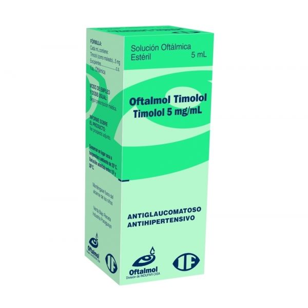OFTALMOL TIMOLOL 5MG GT-OF FRASCO X 5ML