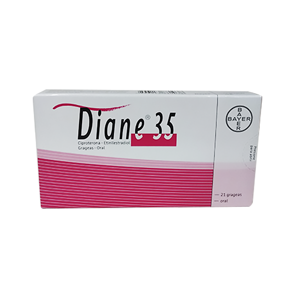 DIANE-35 5MG GRAG. CAJA X 21