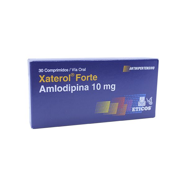 XATEROL FORTE 10MG TABL. CAJA X 30