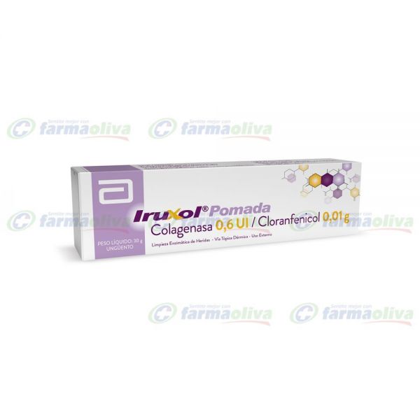 IRUXOL 0.6UI UN-DR FRASCO X 30GR