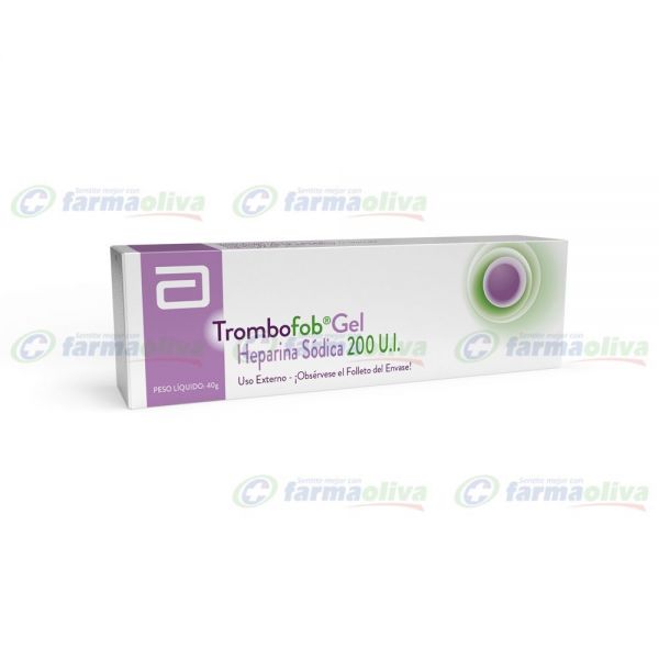 TROMBOFOB 2MG GEL-D ENVASE X 40GR