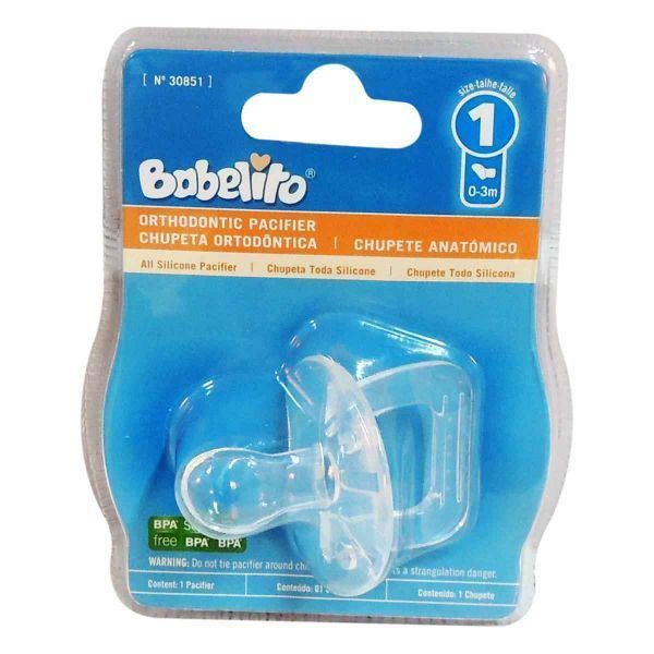 BABELITO CHUPETE TODO SILICONA ANATOMICO Nº1