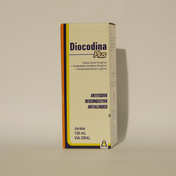 DIOCODINA PLUS 10MG JARAB FRASCO X 120ML