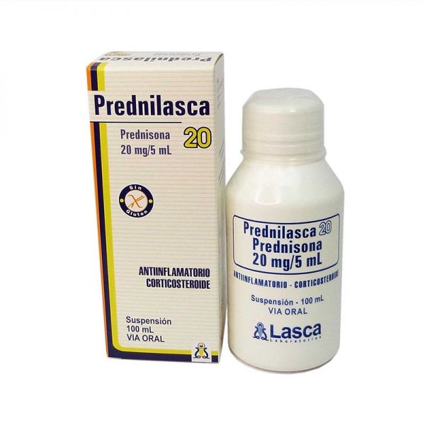 PREDNILASCA 20MG JARAB FRASCO X 100ML