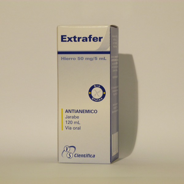 EXTRAFER 50 MG JARABE FRASCO X 120ML