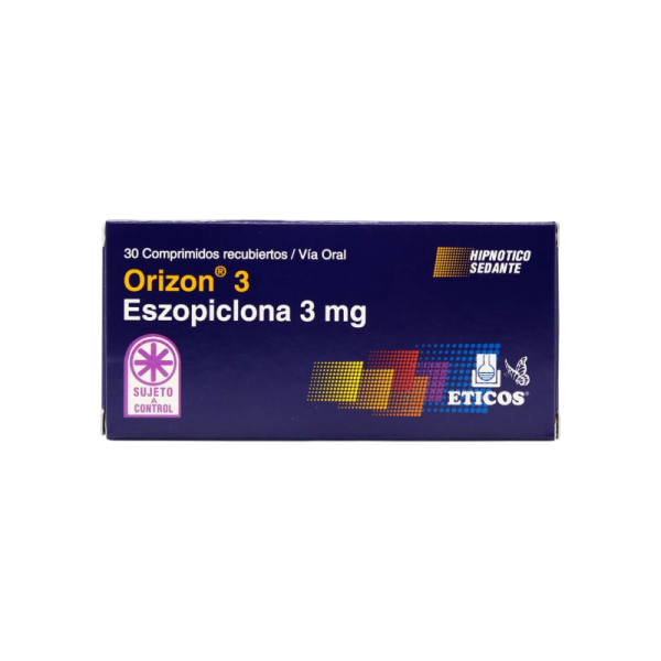 ORIZON 3 MG CAJA X 30 COMPRIMIDOS