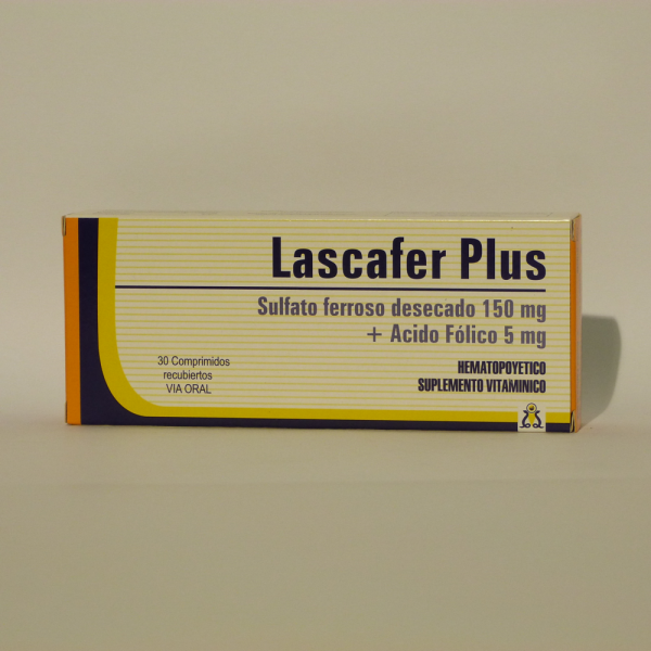 LASCAFER PLUS T-REC CAJA X 30