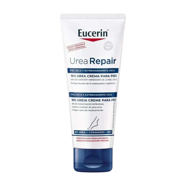 FL EUCERIN DRY SKIN CREMA P/PIES 10% UREA