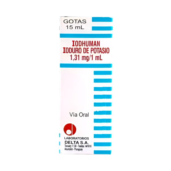 IODHUMAN SIN CONCENTRACION GT-OR FRASCO X 15ML