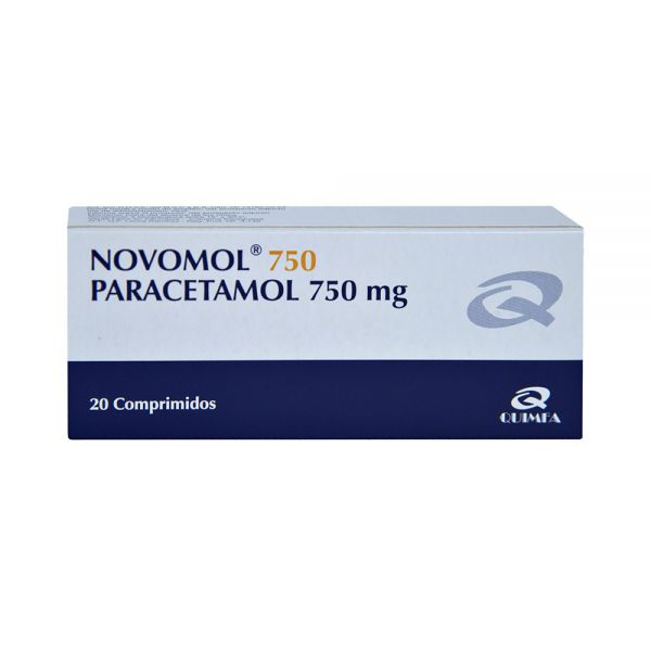 NOVOMOL 750 MG CAJA X 10 COMPRIMIDOS