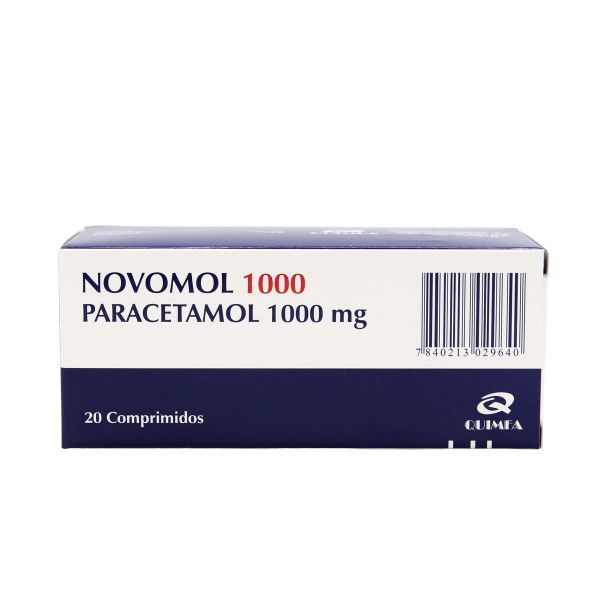 NOVOMOL 1000MG (5 COMP. X 4 BLIS.) X 5 COMPRIMIDOS