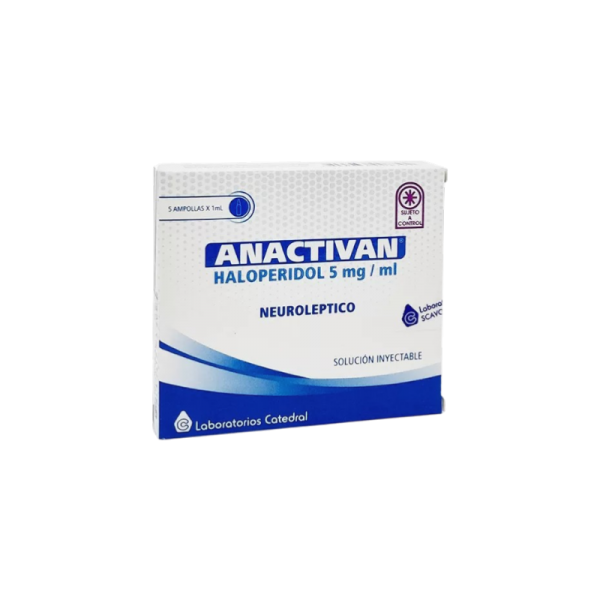 ANACTIVAN 5MG/1ML INTR. AMPOLLA X 5