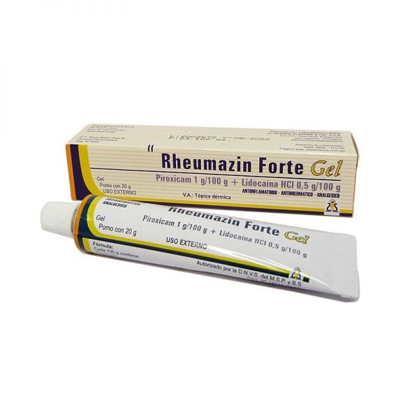 RHEUMAZIN FORTE 1MG GEL-D ENVASE X 20GR