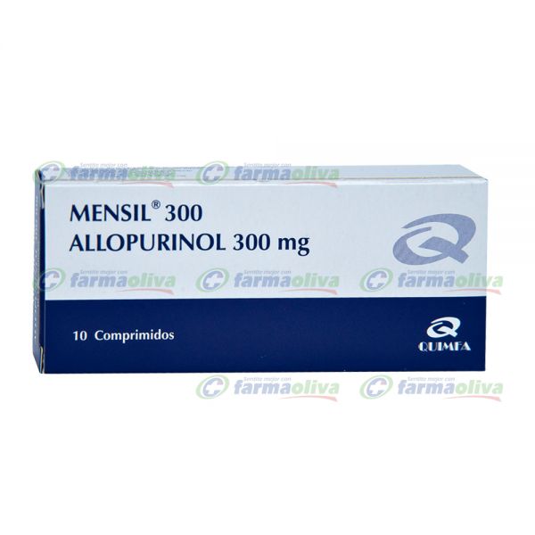 MENSIL 300MG TABL. CAJA X 10