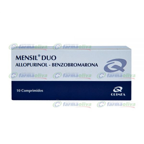 MENSIL DUO 2MG TABL. CAJA X 10