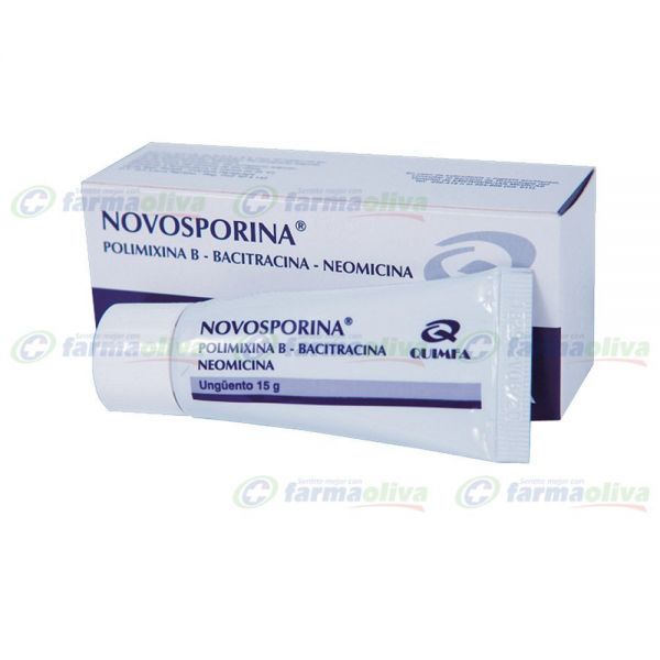 NOVOSPORINA 5MG CR-DR FRASCO X 15GR