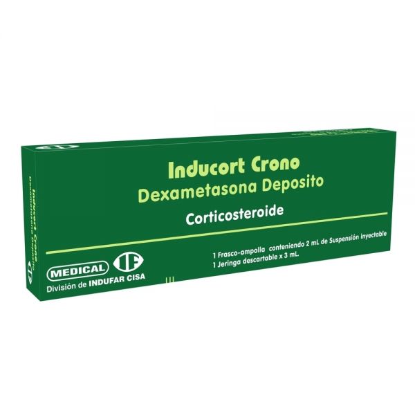 INDUCORT 8MG INTR. AMPOLLA X 2ML