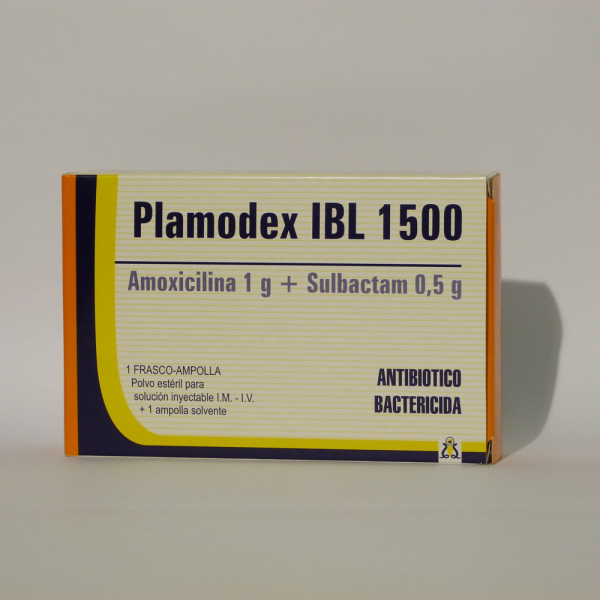 PLAMODEX IBL 1500MG ENDOV AMPOLLA X 5ML