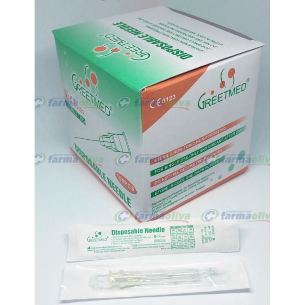 AGUJA DESCART. 30 G. X 1/2. (SUMED)