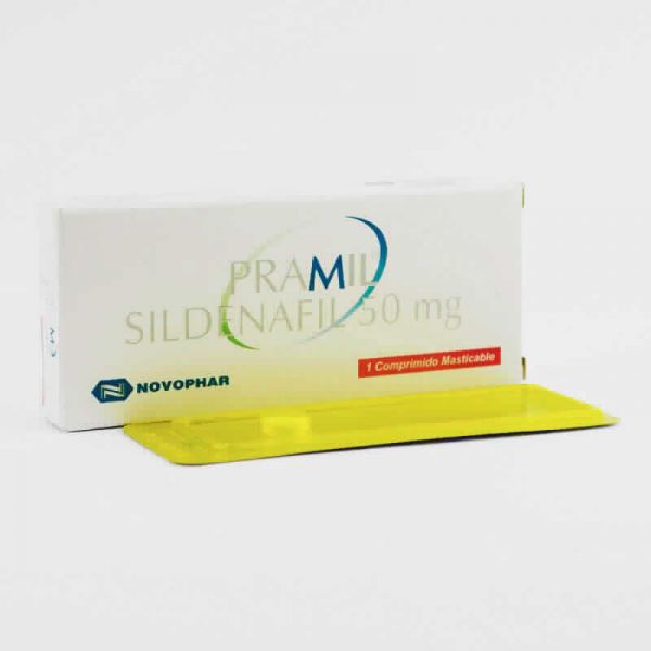 Pramil 50 Mg Caja X 1 Comprimido masticable
