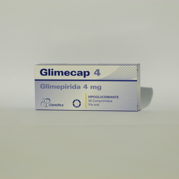 GLIMECAP 4MG T-REC CAJA X 30
