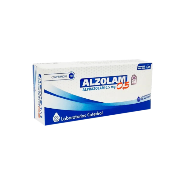 ALZOLAM 0.50MG TABL. CAJA X 50