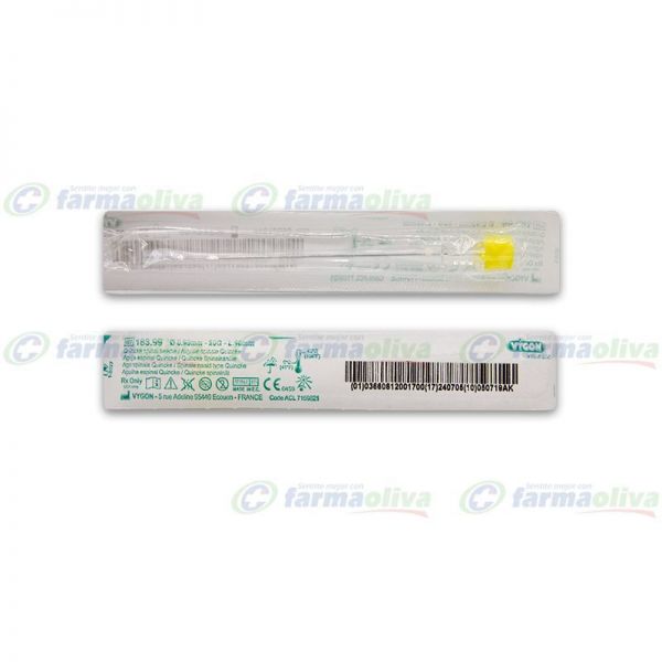 AGUJA PARA PUNCION LUMBAR NO.20 DPM