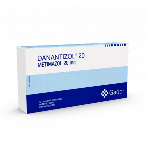 DANANTIZOL 20MG CO-RAN CAJA X 30