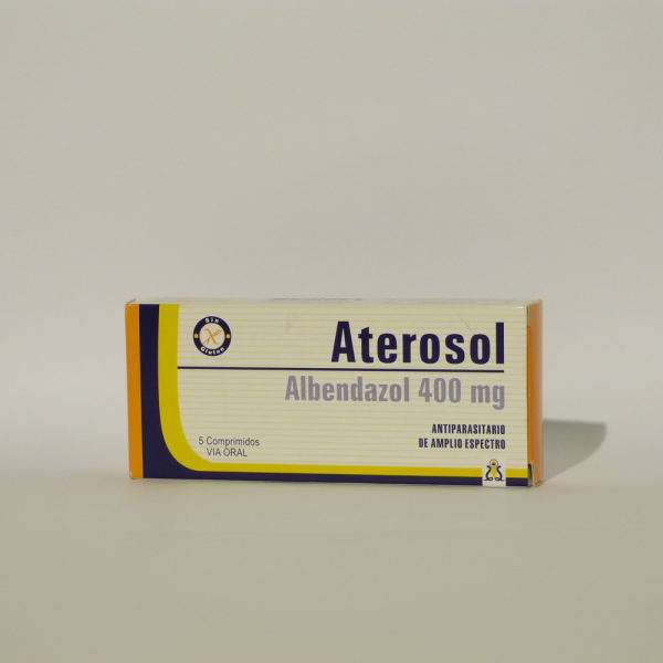ATEROSOL 400 MG X 5 COMPRIMIDOS