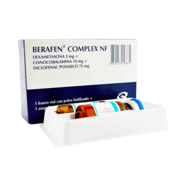 BERAFEN COMPLEX INTR. AMPOLLA X 3ML